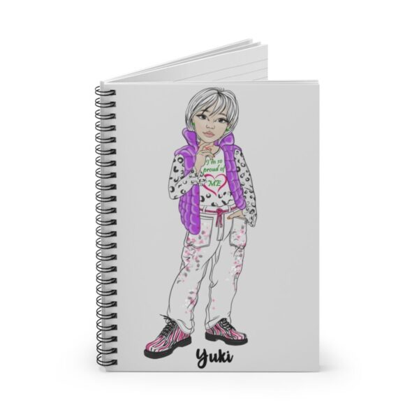 QruGURLZ Yuki Spiral Notebook