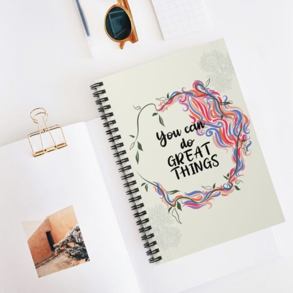 Great Things Spiral Notebook