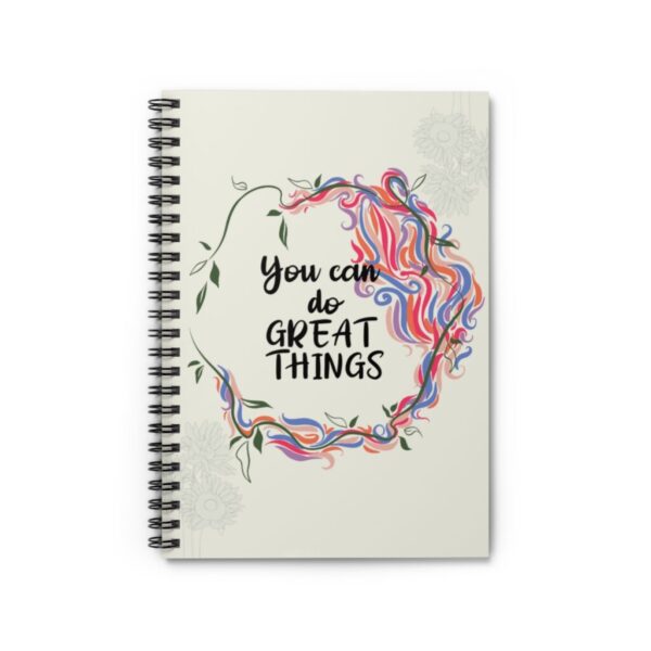 Great Things Spiral Notebook