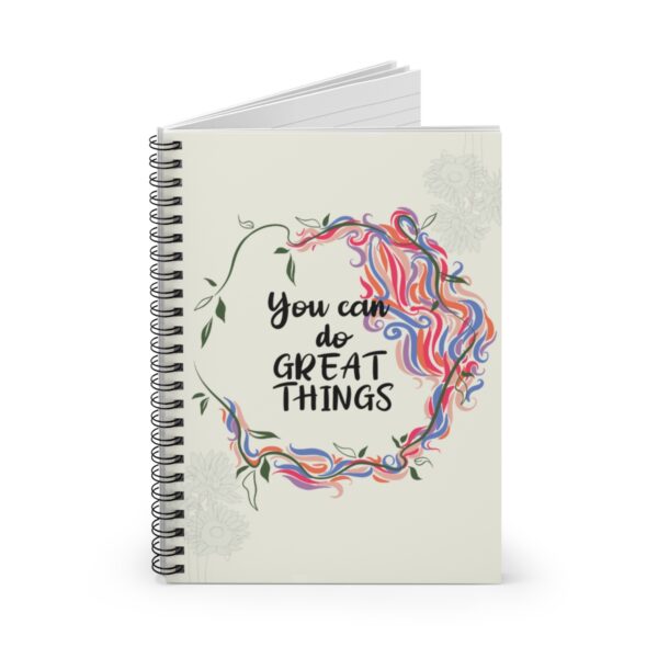 Great Things Spiral Notebook - Image 3