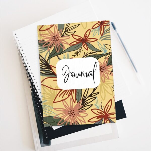 Colorful Flowers Journal