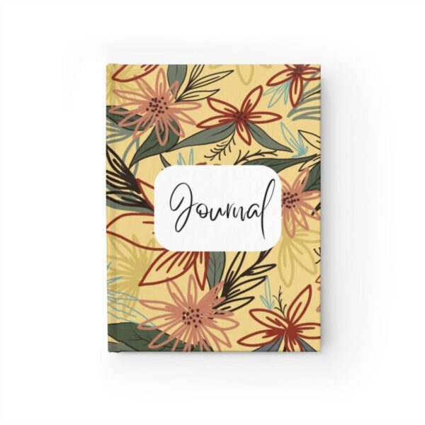 Colorful Flowers Journal