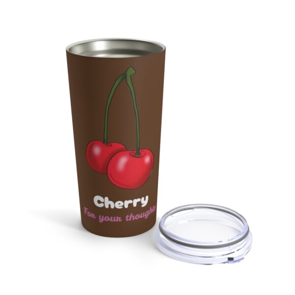 'Cherry for Your Thoughts' Tumbler 20oz - Image 5