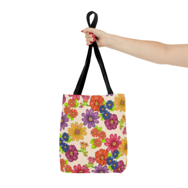 Hot Flowers Tote Bag