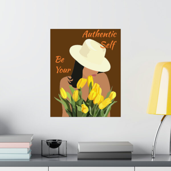 Authentic Self Matte Vertical Poster - Image 5