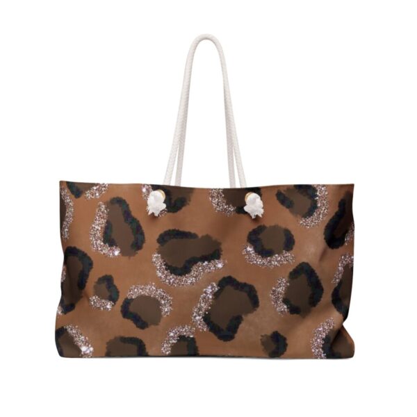 Cheetah Glitz Weekender Bag