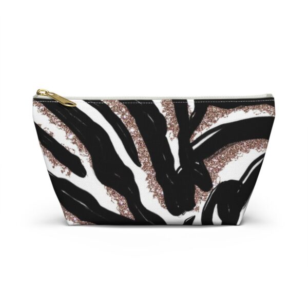 Zebra Sparkle Accessory Pouch