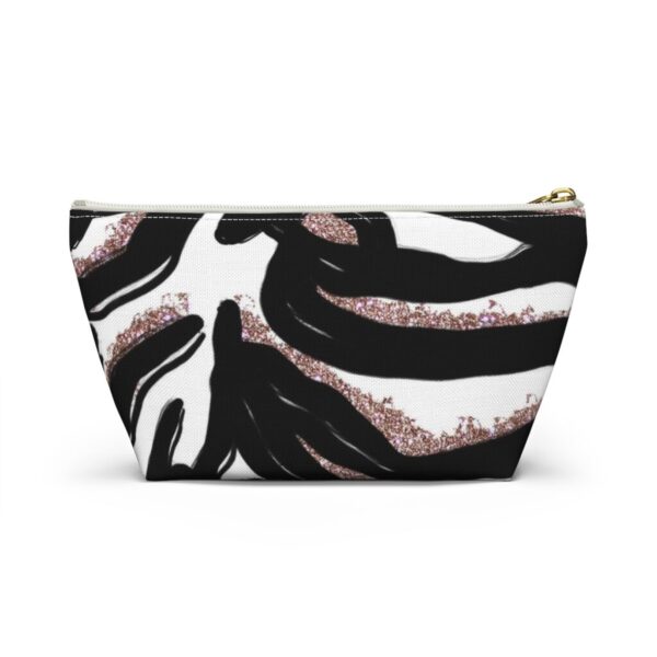 Zebra Sparkle Accessory Pouch