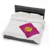 Sunburst Velveteen Plush Blanket - Image 6
