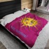 Sunburst Velveteen Plush Blanket - Image 20
