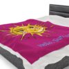 Sunburst Velveteen Plush Blanket - Image 23