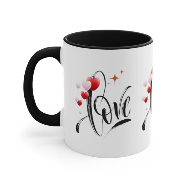 Love is in the Air Accent Coffee Mug, 11oz