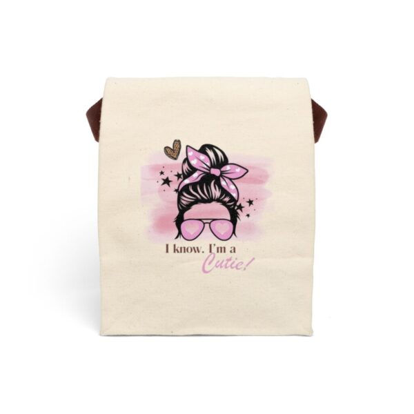 I'm a Cutie! Canvas Lunch Bag