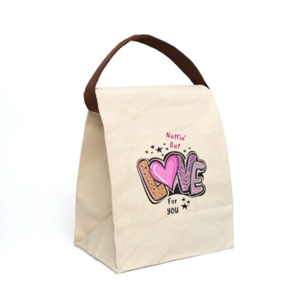 Nuttin' But Love Canvas Lunch Bag