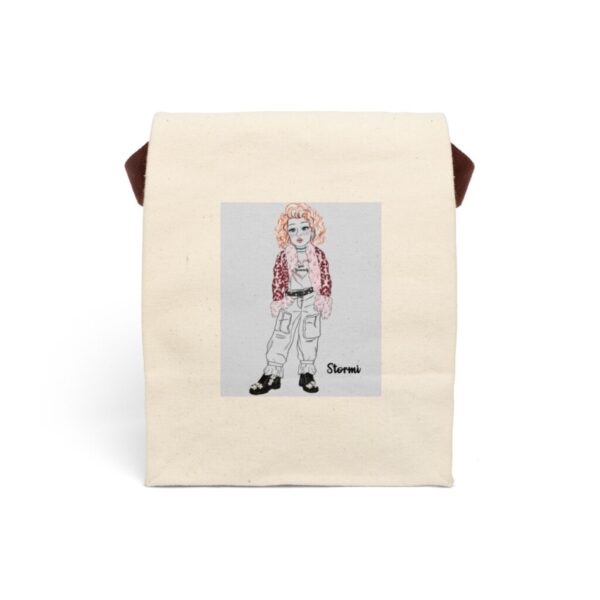 QruGURLZ 'Stormi' Canvas Lunch Bag