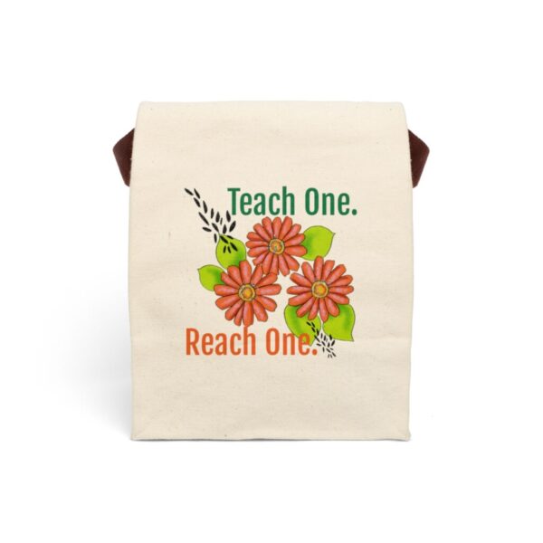 Teach One Canvas Lunch Bag