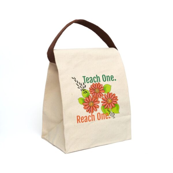 Teach One Canvas Lunch Bag