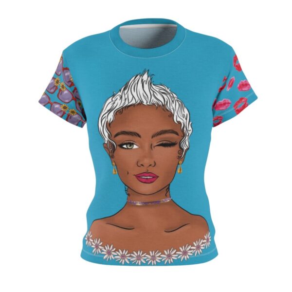 'Sassafras' Women's Tee (Blue)