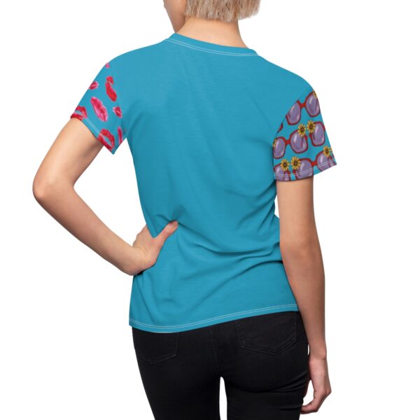 'Sassafras' Women's Tee (Blue) - Image 5