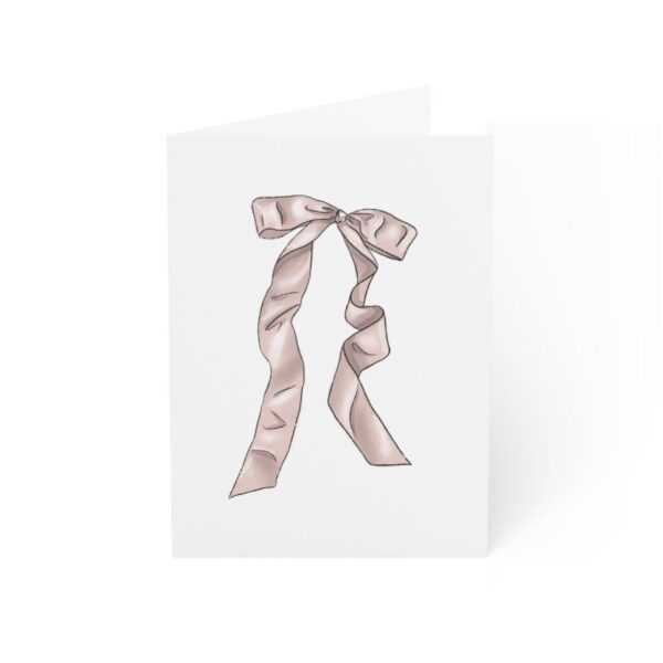 Wrapped In a Pretty Bow Greeting Cards