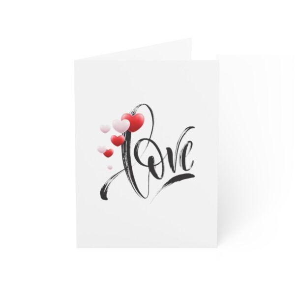 Love is in the Air Blank Greeting Cards