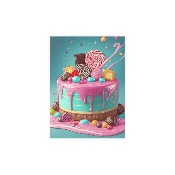 Birthday Cake Postcard Bundles (envelopes included)