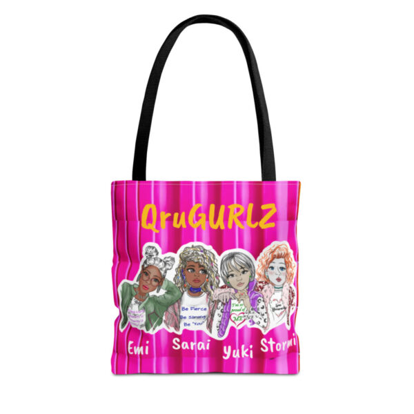 QruGURLZ Tote Bag (Pink)