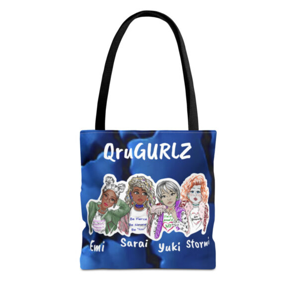 QruGURLZ Tote Bag (Blue)