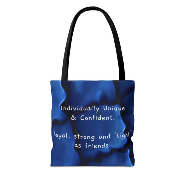 QruGURLZ Tote Bag (Blue)