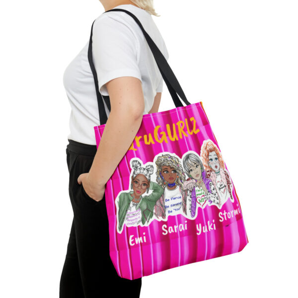 QruGURLZ Tote Bag (Pink) - Image 4