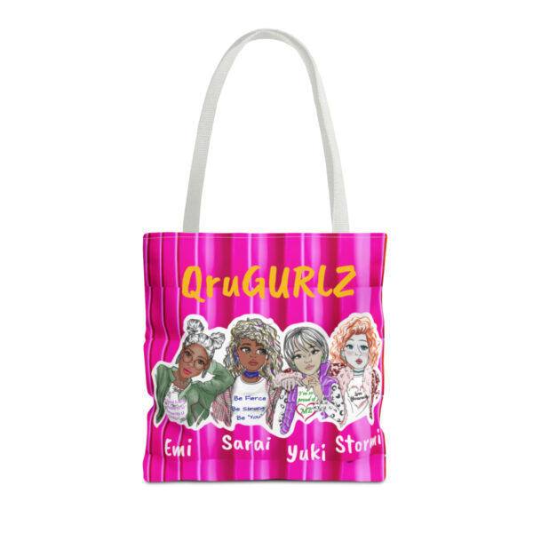 QruGURLZ Tote Bag (Pink) - Image 6