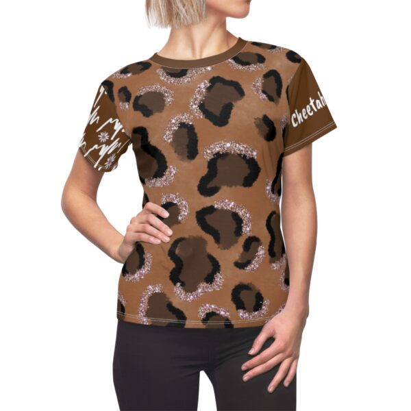 Cheetah Like a Lady Women's Tee - Image 4