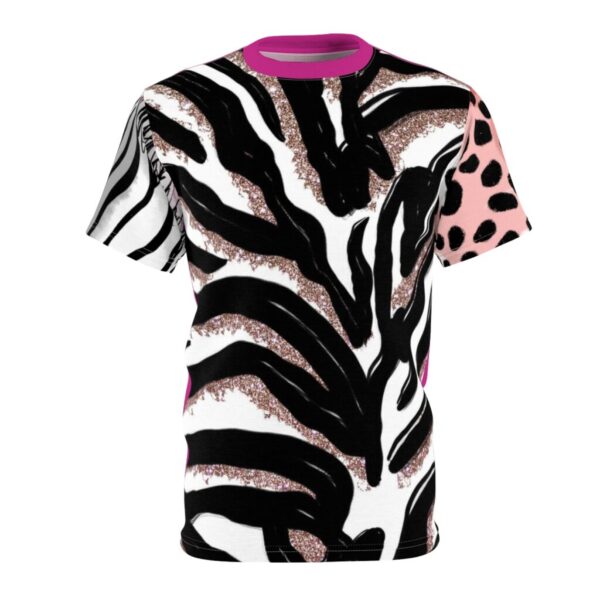 Zany Zebra Print Unisex Tee