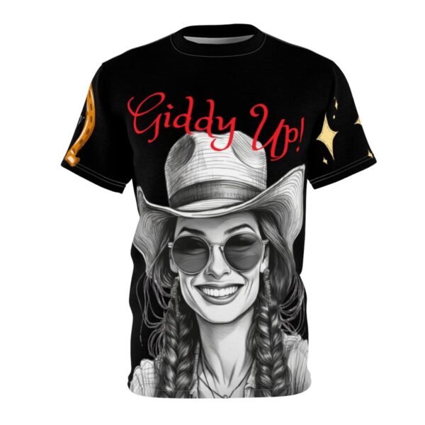 Giddy Up! Unisex Tee (Black)