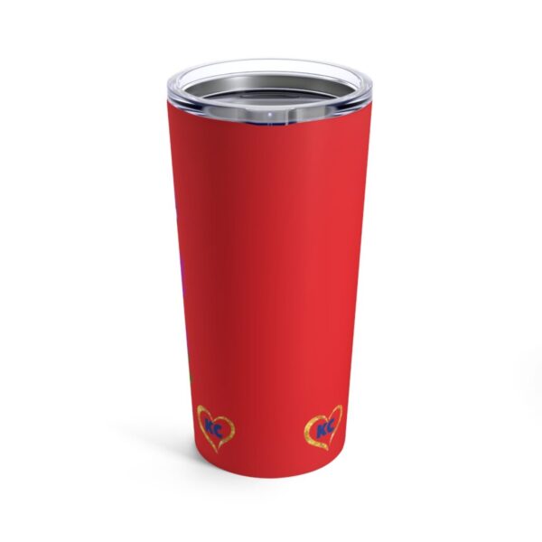 For the Love of KC Tumbler 20oz (Red)