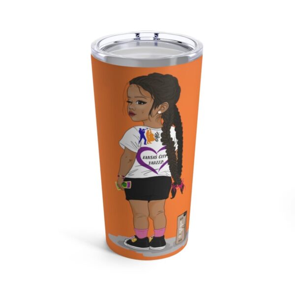 Kansas City Yahzzz! Tumbler 20oz (Orange)