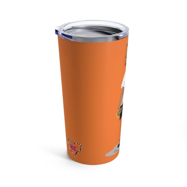 Kansas City Yahzzz! Tumbler 20oz (Orange)