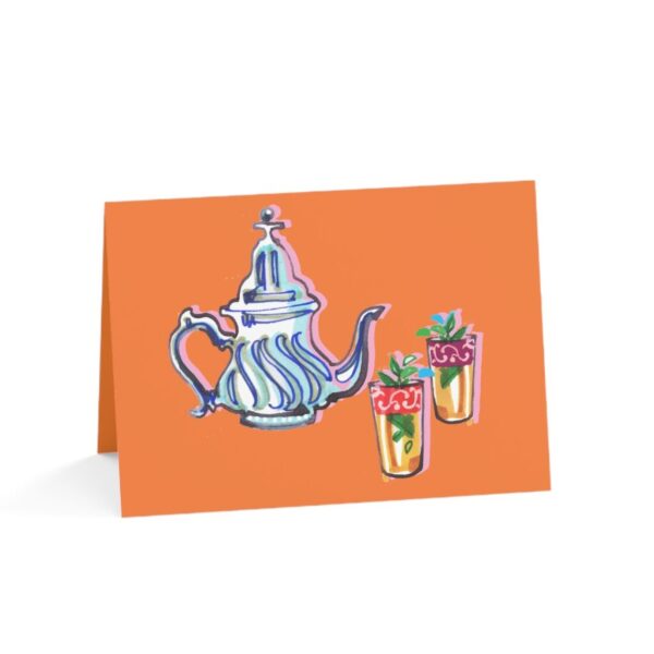 Relaxation and a Beverage Greeting Cards