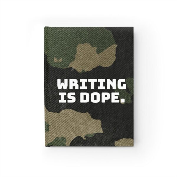 Writing is Dope Journal (White Lettering)