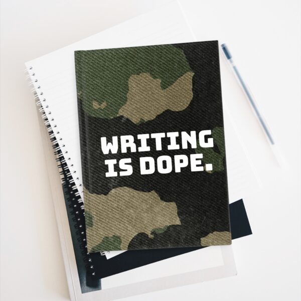 Writing is Dope Journal (White Lettering) - Image 5