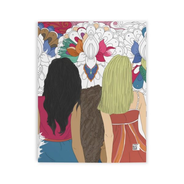 Adult Coloring Book — "Color Me Beautiful" Inspirational Portraits